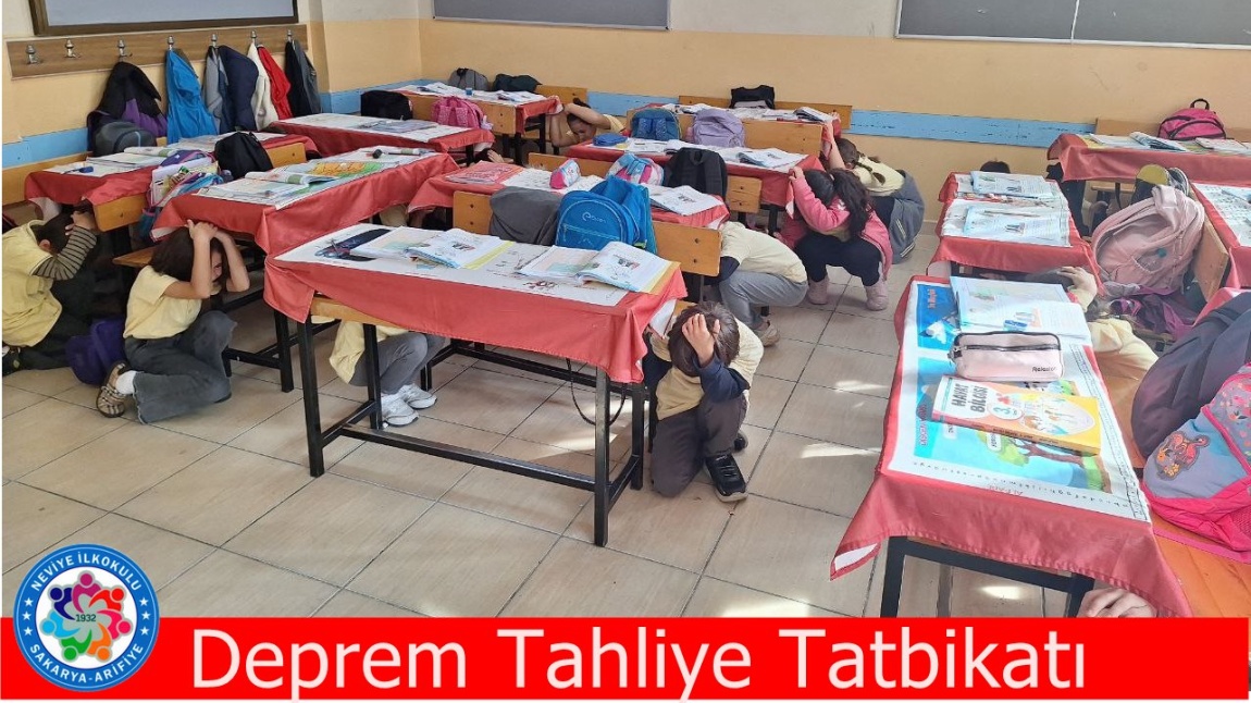 Okulumuzda Deprem Tahliye Tatbikatı Yapıldı